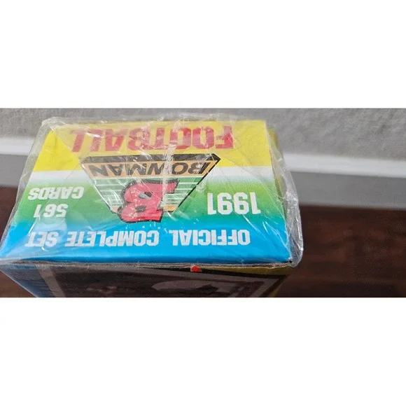 1991 Bowman Football Official Complete Set 561 Cards Unopened Sealed Box - Picture 7 of 7